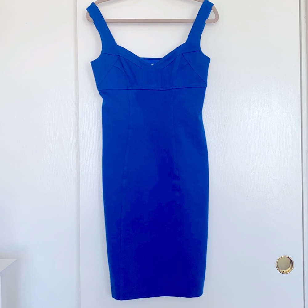 Diane von Furstenberg Cobalt Blue “Heron” dress